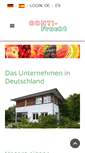 Mobile Screenshot of conti-frucht.de